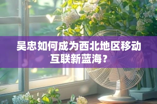 吴忠如何成为西北地区移动互联新蓝海？