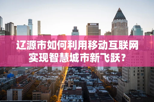 辽源市如何利用移动互联网实现智慧城市新飞跃？