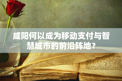 咸阳何以成为移动支付与智慧城市的前沿阵地？