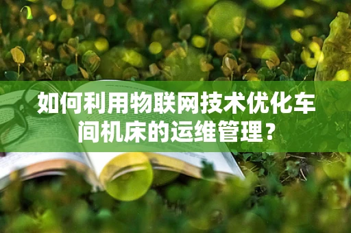 如何利用物联网技术优化车间机床的运维管理？