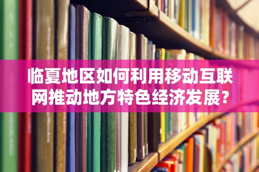 临夏地区如何利用移动互联网推动地方特色经济发展？