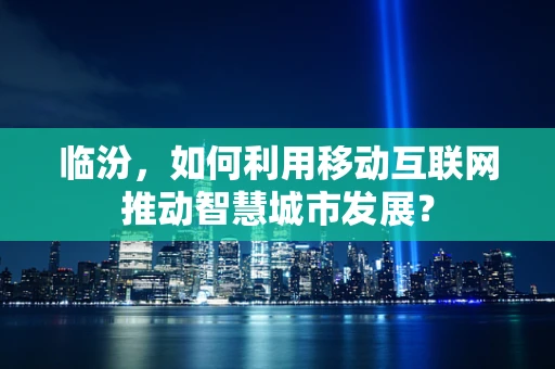 临汾，如何利用移动互联网推动智慧城市发展？