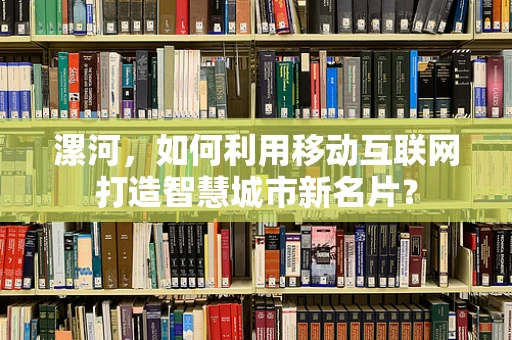 漯河，如何利用移动互联网打造智慧城市新名片？