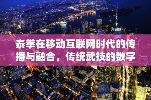 泰拳在移动互联网时代的传播与融合，传统武技的数字化新篇章？