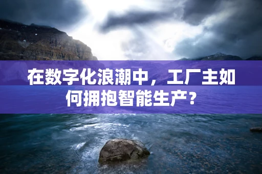 在数字化浪潮中，工厂主如何拥抱智能生产？