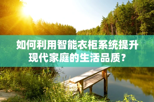 如何利用智能衣柜系统提升现代家庭的生活品质？