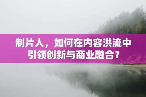 制片人，如何在内容洪流中引领创新与商业融合？