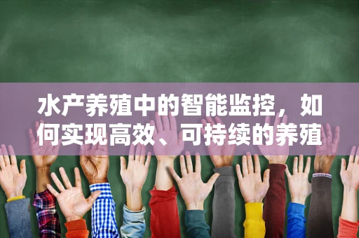 水产养殖中的智能监控，如何实现高效、可持续的养殖管理？