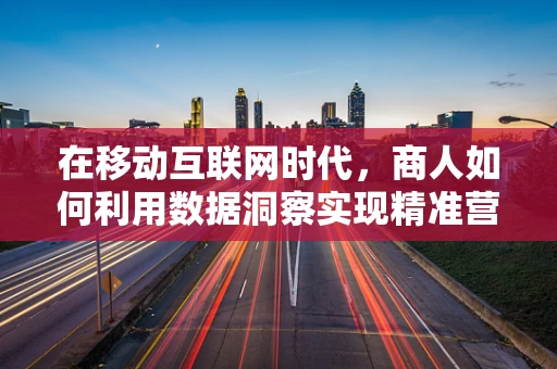 在移动互联网时代，商人如何利用数据洞察实现精准营销？