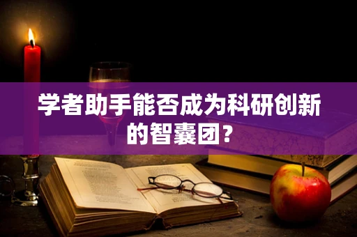 学者助手能否成为科研创新的智囊团？