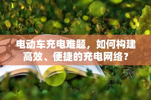 电动车充电难题，如何构建高效、便捷的充电网络？