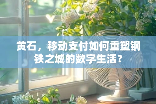 黄石，移动支付如何重塑钢铁之城的数字生活？