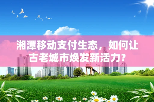 湘潭移动支付生态，如何让古老城市焕发新活力？