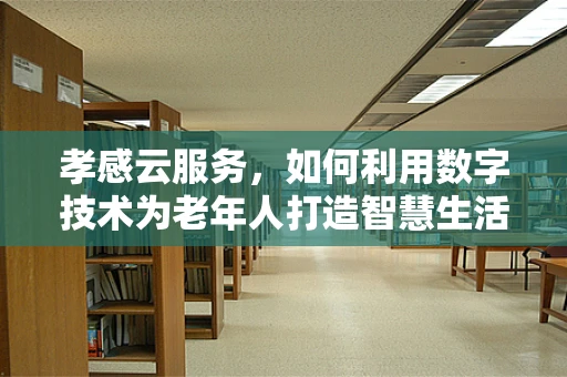 孝感云服务，如何利用数字技术为老年人打造智慧生活？