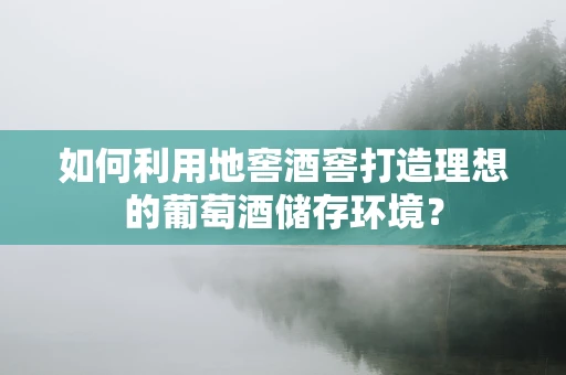 如何利用地窖酒窖打造理想的葡萄酒储存环境？