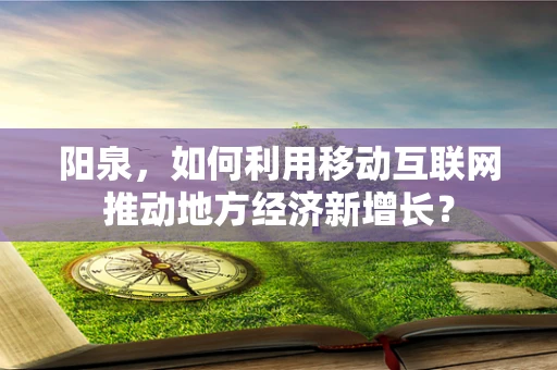 阳泉，如何利用移动互联网推动地方经济新增长？