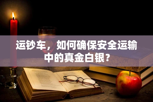 运钞车，如何确保安全运输中的真金白银？