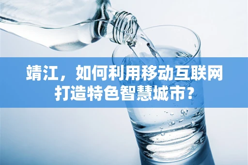 靖江，如何利用移动互联网打造特色智慧城市？