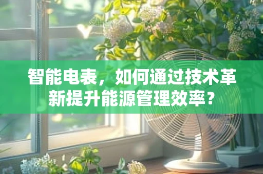 智能电表，如何通过技术革新提升能源管理效率？