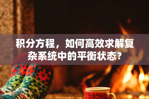 积分方程，如何高效求解复杂系统中的平衡状态？