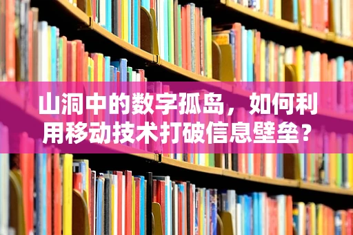 山洞中的数字孤岛，如何利用移动技术打破信息壁垒？