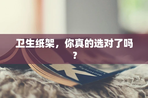 卫生纸架，你真的选对了吗？